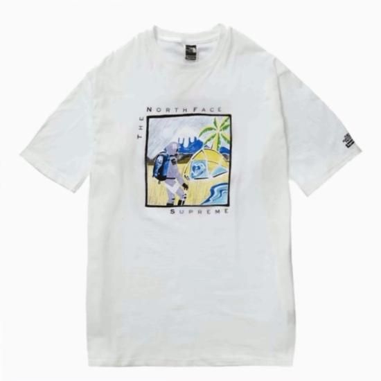 【Supreme通販専門店】Supreme(シュプリーム) The North Face Sketch S/S Top Tシャツ ホワイト新品の通販 - Be-Supremer