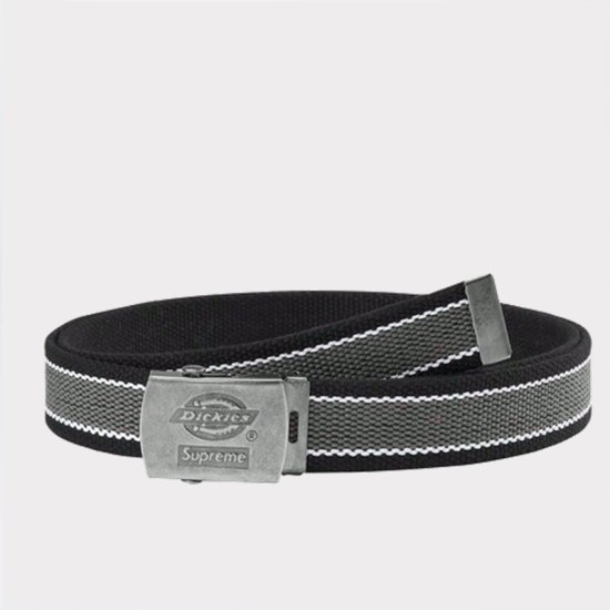 【Supreme通販専門店】Supreme Dickies Stripe Webbing Belt ベルト ブラック新品の通販 -  Be-Supremer