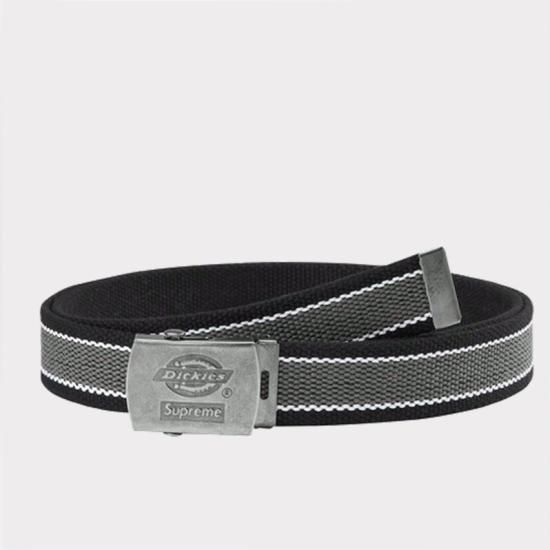 Supreme Dickies Stripe Webbing Belt 黒◼️ - ベルト