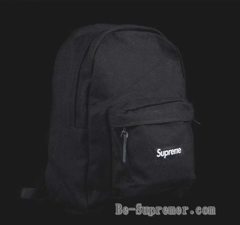 Supreme Canvas Backpack バックパック ブラック新品の通販 - Be-Supremer