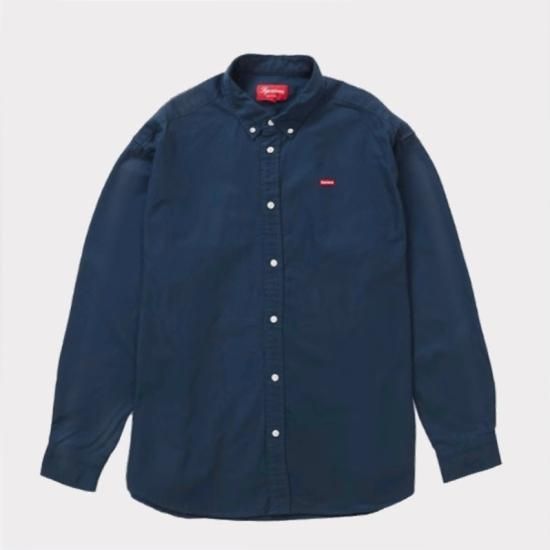 【Supreme通販専門店】Supreme(シュプリーム) Small Box Shirt シャツ ネイビー新品の通販 - Be-Supremer