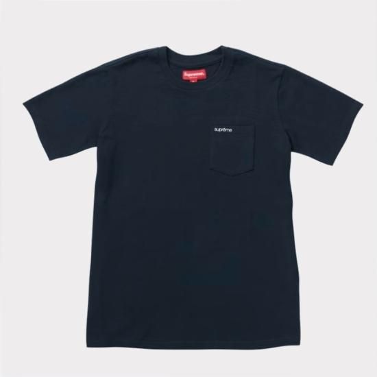 【Supreme通販専門店】Supreme(シュプリーム) S/S Pocket Tee Ｔシャツ ネイビー新品の通販 - Be-Supremer