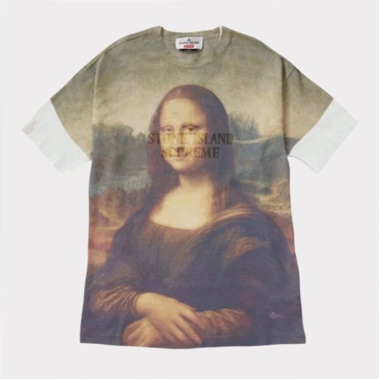18SS Supreme Mona Lisa Tee Tシャツ モナリザ