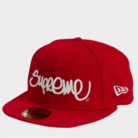 Supreme Handstyle New Era Cap 帽子キャップ レッド新品の通販 - Be-Supremer