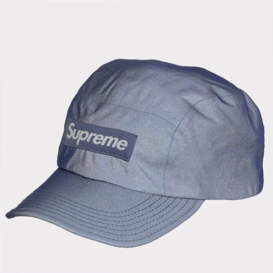 Supreme Reflective Mesh Camp Cap キャップ帽子 ネイビー新品の通販 ...