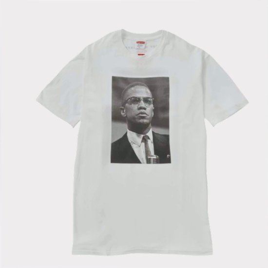 【Supreme通販専門店】Supreme(シュプリーム) Malcolm X Tee Ｔシャツ ホワイト新品の通販 - Be-Supremer