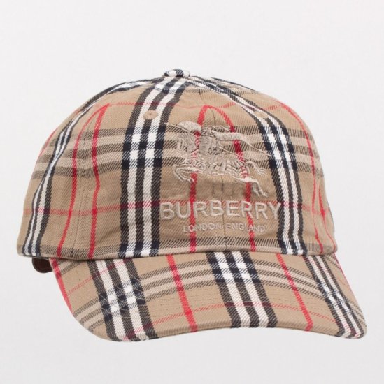 Supreme Burberry Denim 6Panel Cap キャップ帽子 ベージュ新品の通販 - Be-Supremer