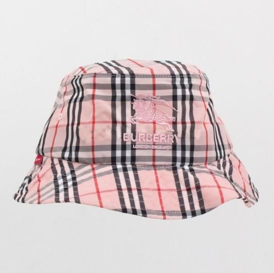 Supreme Burberry Denim 6Panel Cap キャップ帽子 ウォッシュブルー