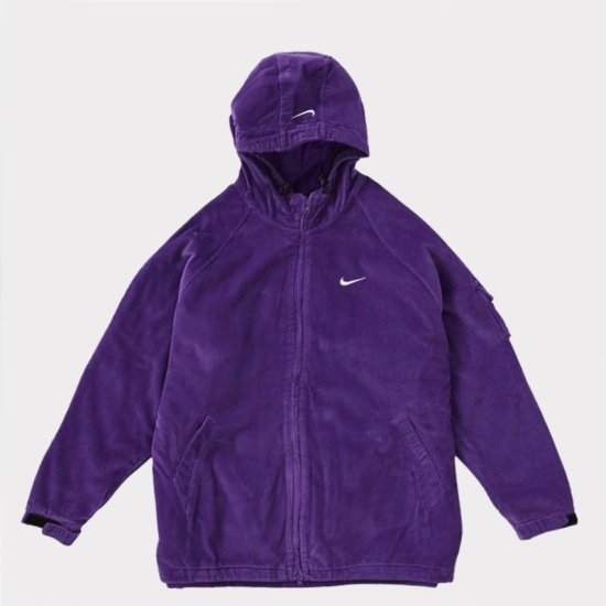 Nike Arc Corduroy Hooded Jacket "Purple"メンズ
