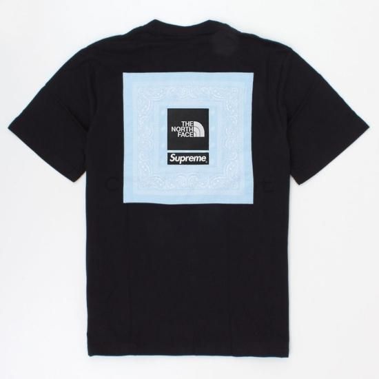 【Supreme通販専門店】Supreme(シュプリーム) The North Face Bandana Tee Ｔシャツ ブラック新品の通販 -  Be-Supremer