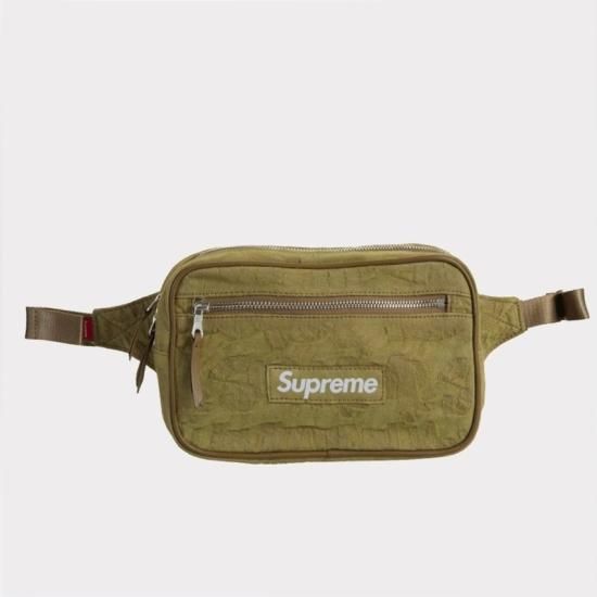 【Supreme通販専門店】Fat Tip Jacquard Denim Waist Bag ウエストバッグ オリーブ新品の通販 -  Be-Supremer