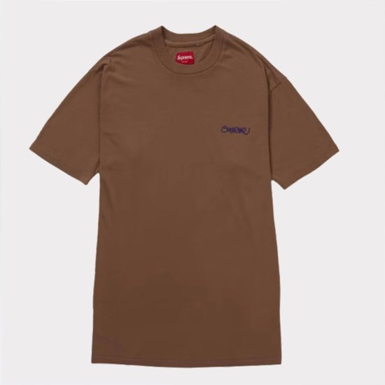 MediumカラーSupreme Bandana Box Logo Tee Brown - Tシャツ 