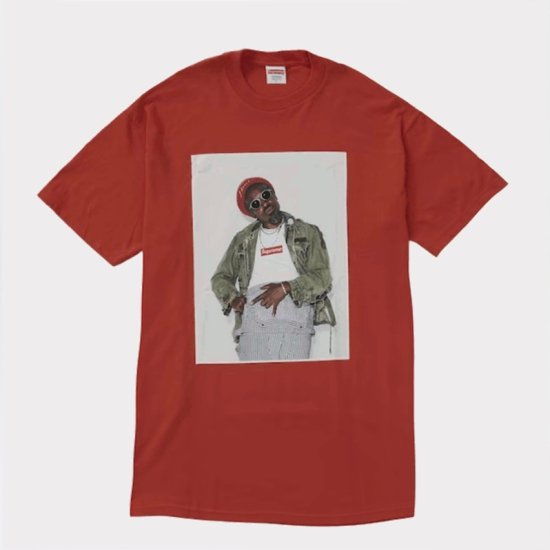 22FW Supreme André 3000 Tee L - Tシャツ/カットソー(半袖/袖なし)