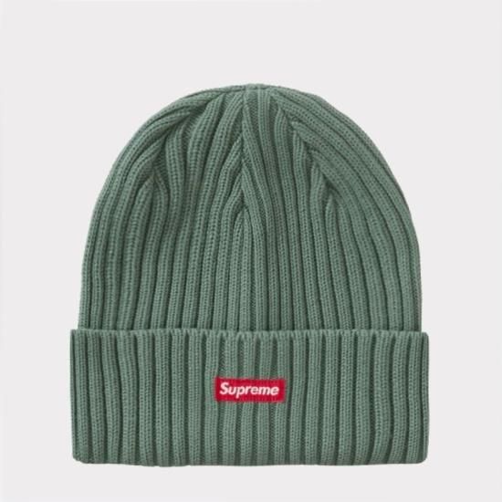 帽子正規品 Supreme 18ss Overdyed Ribbed Beanie