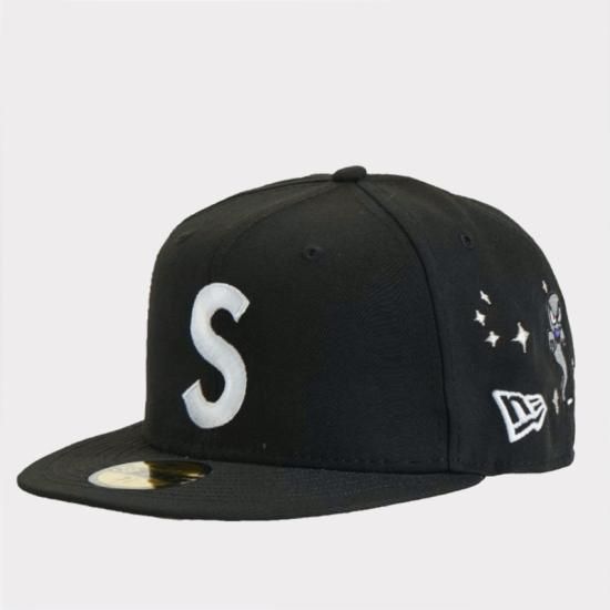 Supreme S Logo New Era Cap 帽子キャップ ブラック新品の通販 - Be ...