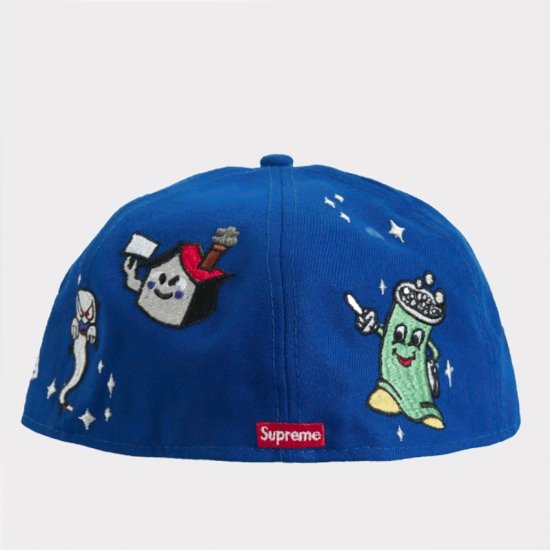 Supreme Characters S Logo New Era Cap 帽子キャップ ロイヤル新品の通販 - Be-Supremer