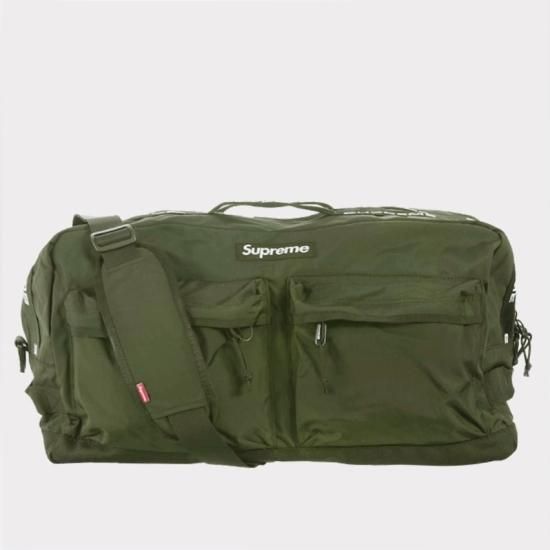 12aw Supreme Small Duffle Bag black box付属品無