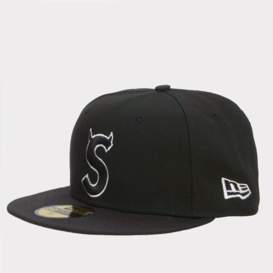 Supreme S Logo New Era Cap 帽子キャップ ブラック新品の通販 - Be-Supremer