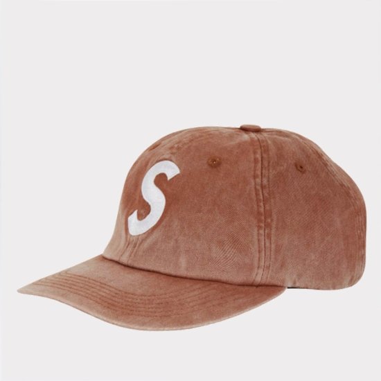Supreme Pigment Print S Logo 6Panel Cap キャップ帽子 グレー新品の ...