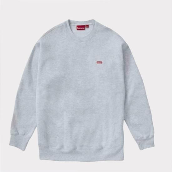 Supreme 2022AW Small Box Crewneck クルーネック アッシュグレー 新品通販 - Be-Supremer