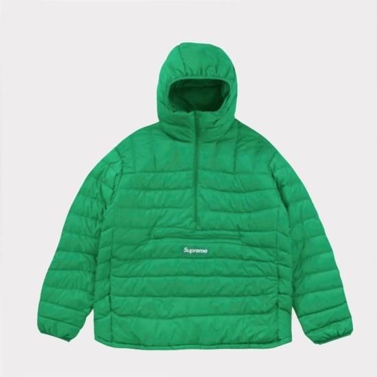 Supreme シュプリーム 2022AW Micro Down Half Zip Hooded Pullover |  マイクロハーフジップフードプルオーバー グリーン - Supreme(シュプリーム)オンライン通販専門店 Be-Supremer