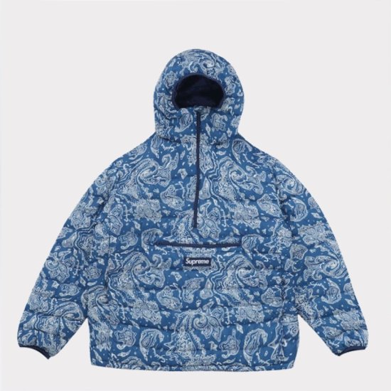 Supreme シュプリーム 2022AW Micro Down Half Zip Hooded Pullover