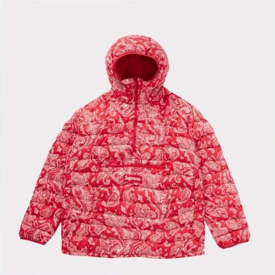 Supreme 2022AW Micro Half Zip Hooded Pullover ジャケット レッドペイズリー 新品通販 -  Be-Supremer