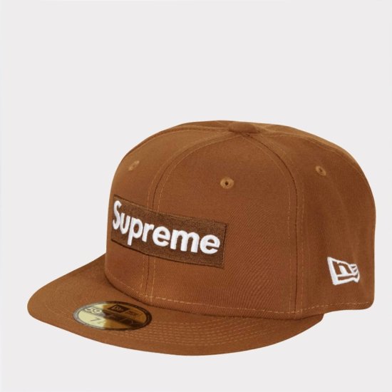 Supreme Script New Era Cap 帽子キャップ ライトブラウン新品の通販