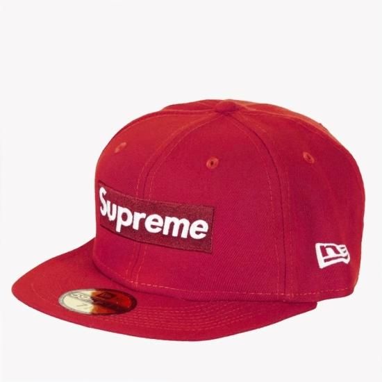 Supreme 2022AW Money Box Logo New Era Cap 帽子キャップ レッド新品 ...