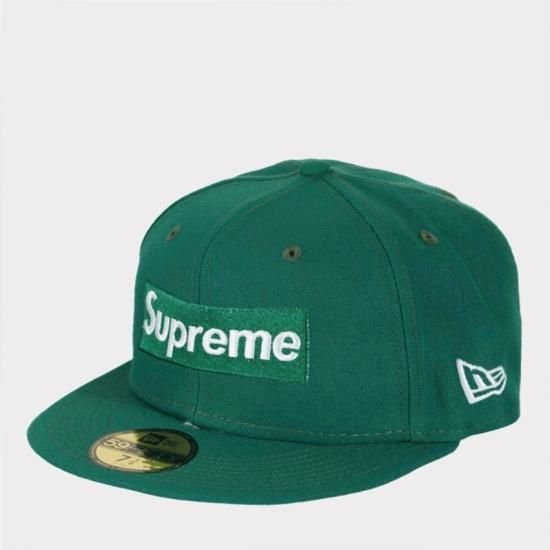 Supreme 2022AW Money Box Logo New Era Cap 帽子キャップ ダークグリーン新品の通販 - Be-Supremer