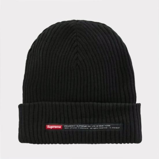 Supreme シュプリーム 2023AW Classic Logo Chunky Ribbed Beanie 