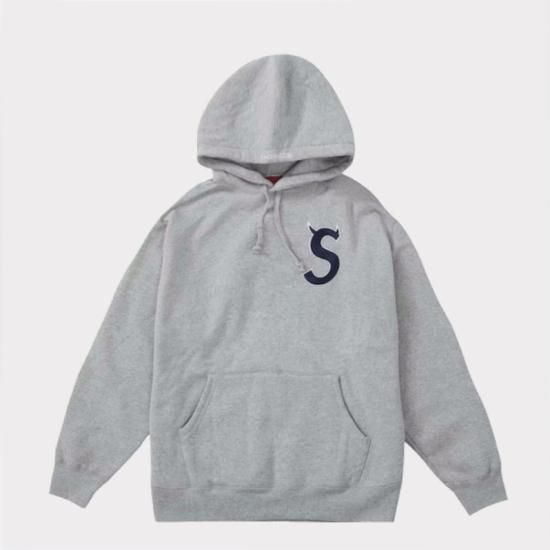 Supreme 2022AW S Logo Hooded Sweatshirt パーカー ヘザーグレー 新品