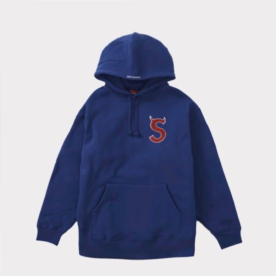 Supreme 2022AW S Logo Hooded Sweatshirt パーカー ロイヤル新品通販