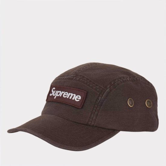 Supreme 2022AW Military Camp Cap キャップ帽子 ブラウン新品の通販 