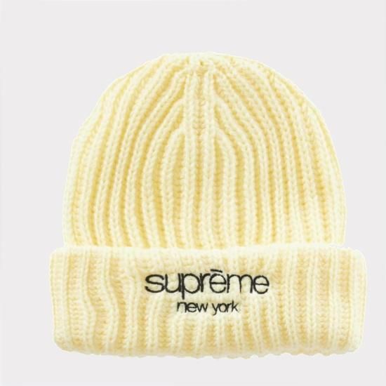 【最終値下】Supreme Ribbed Beanie Black ビーニー