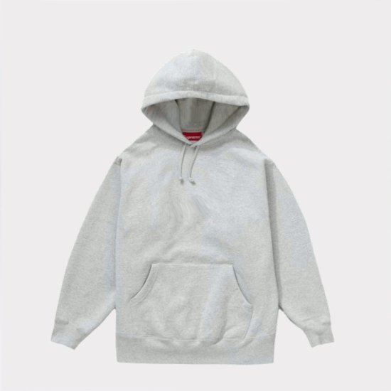 Supreme Reverse Hooded Sweatshirt GrayXXL