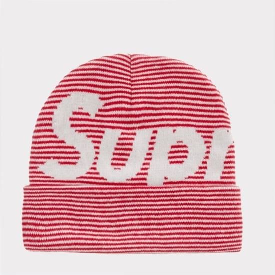 supreme ビーニー ビッグロゴ レッド | mdh.com.sa