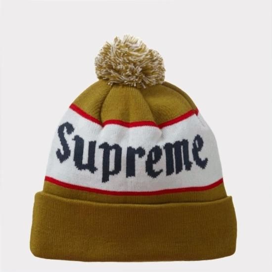 Supreme シュプリーム 2023AW Classic Logo Chunky Ribbed Beanie