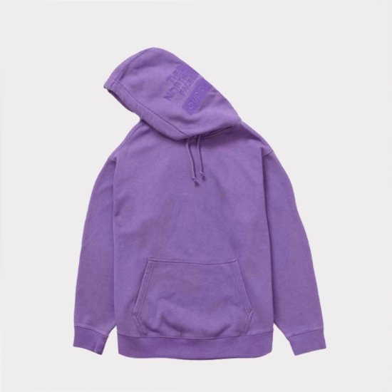 新品【黒・S】Pigment Printed Hooded Sweatshirt