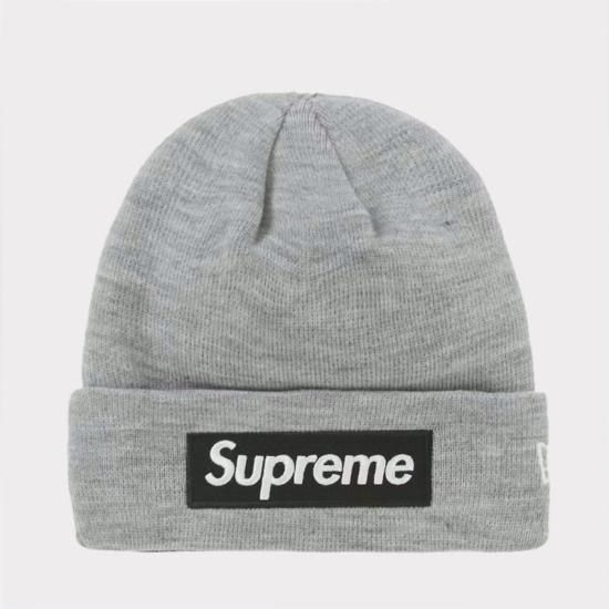 supreme new era BOXロゴ beanie グレー-hybridautomotive.com