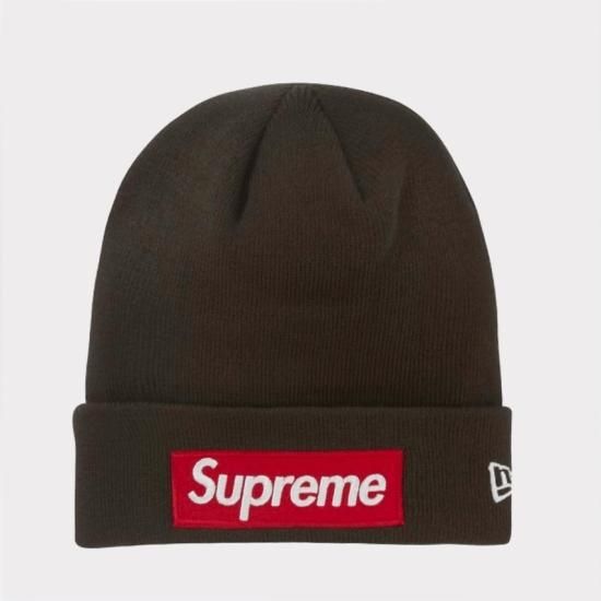 メンズ大セール！Supreme × NEW ERA Box Logo beanie - ニット帽/ビーニー