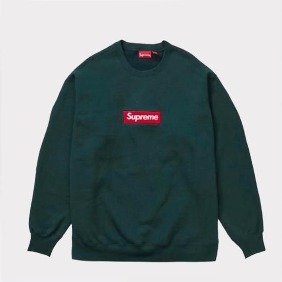 Supreme シュプリーム 2022AW Box Logo Crewneck ボックスロゴクルーネック ダークパイン -  Supreme(シュプリーム)オンライン通販専門店 Be-Supremer ll 全商品送料無料・正規品 本物保証  2023AW新作アイテムを続々入荷中！