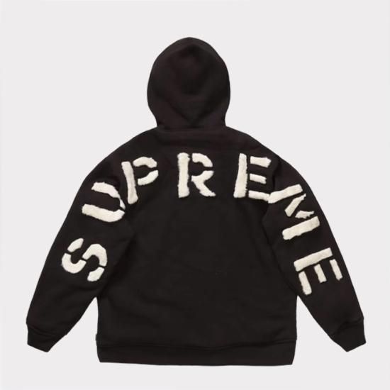 Supreme 2022AW Faux Fur Lined Zip Up Hooded Sweatshirt ジップ ...