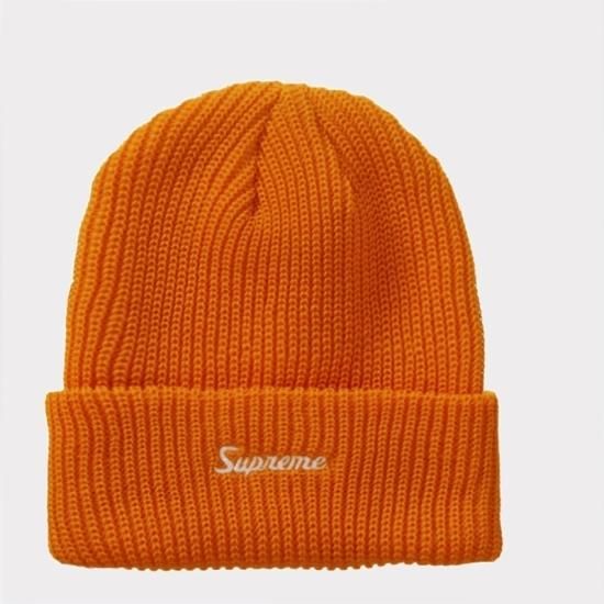 メンズ【黒】Loose Gauge Beanie  Supreme