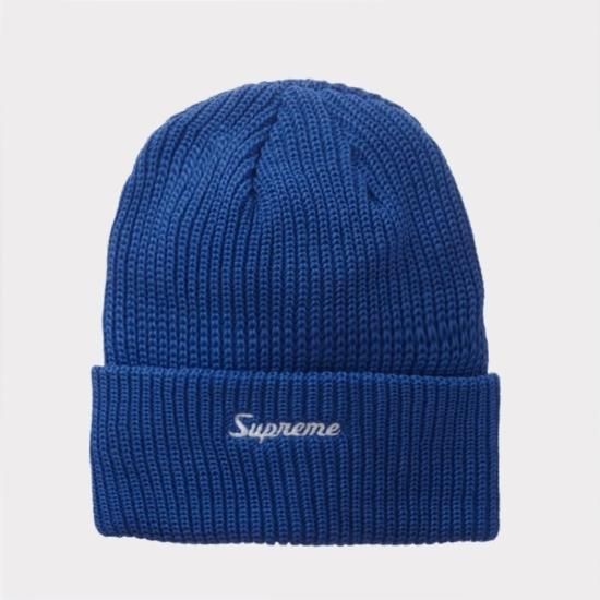 Supreme シュプリーム 2023AW Classic Logo Chunky Ribbed Beanie 