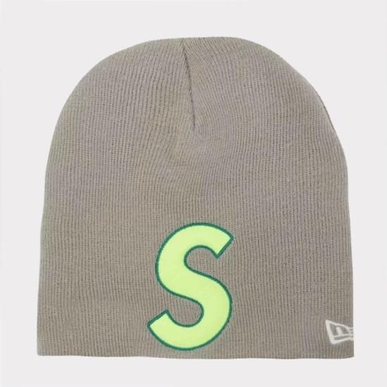 Supreme シュプリーム 23SS New Era S Logo Beanie ニューエラSロゴビーニー ニット帽 グレー |  人気のストリートブランド「Supreme」のニューエラSロゴビーニー - Supreme(シュプリーム)オンライン通販専門店 Be-Supremer