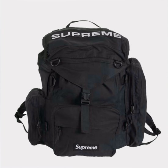 最終値下 Supreme 23SS Field Backpack Black studioarabiya.com