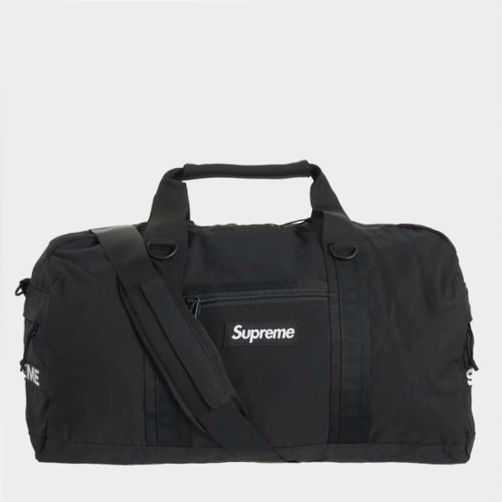Supreme 23Ss Field Duffle Bag Black