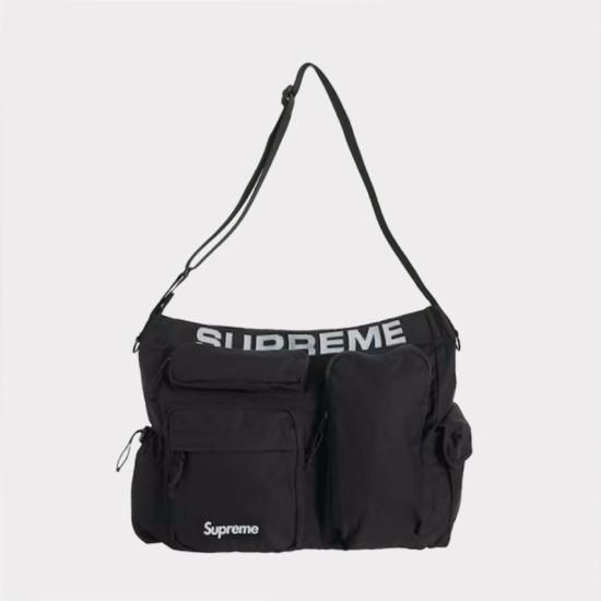 ショルダーバッグ美品 Supreme フィールド メッセンジャー バッグ ショルダー　ブラック