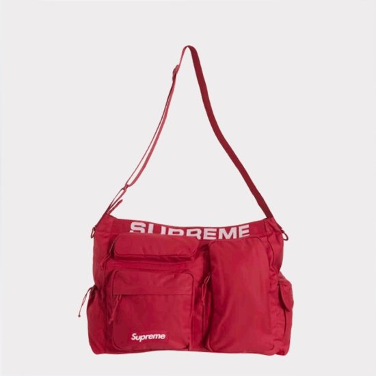 新品　Supreme 2023SS Field Side Bag RED